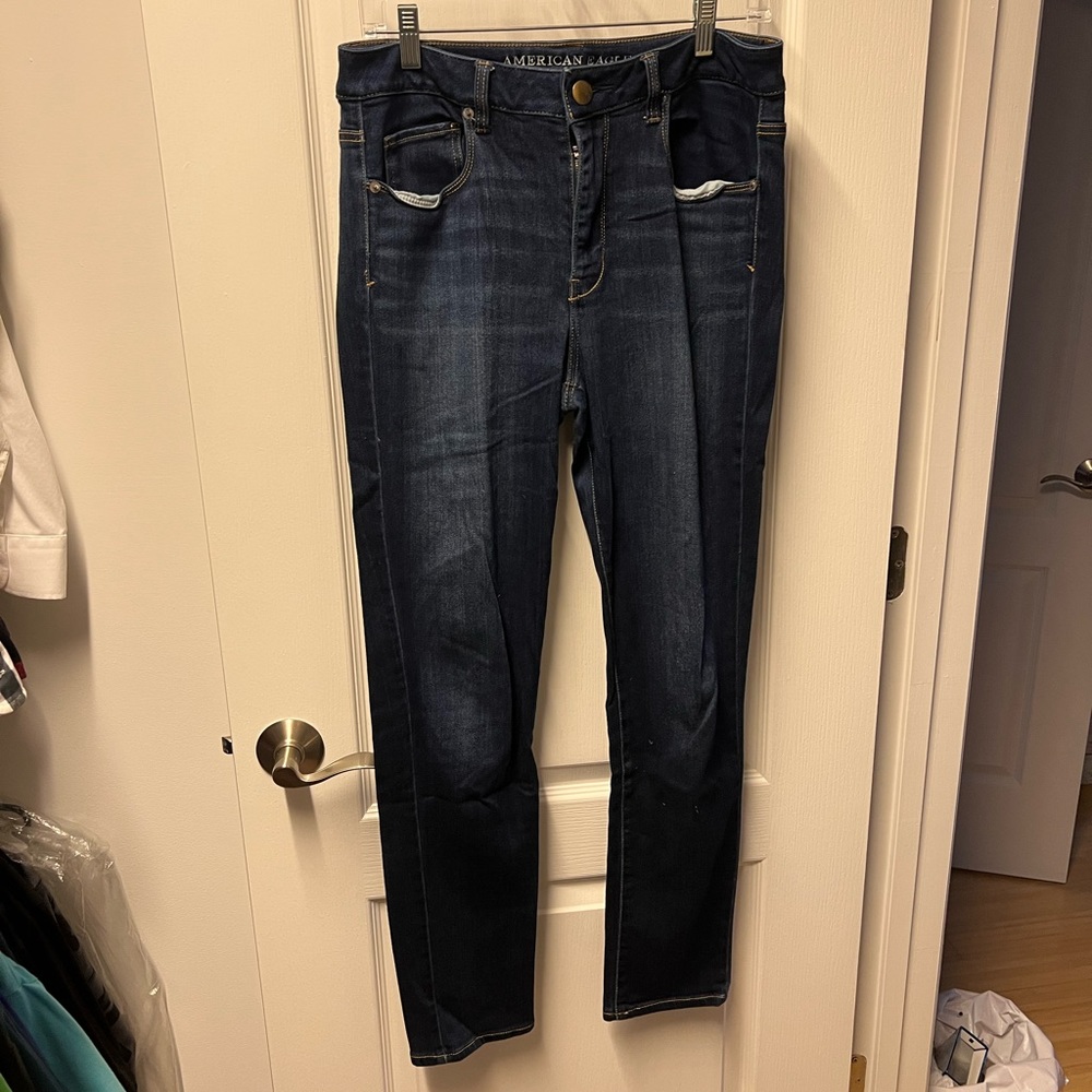American Eagle Hi-Rise Skinny Jeans Size 12